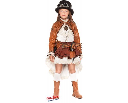 Costume carnevale - VIAGGIATRICE DEL TEMPO BABY